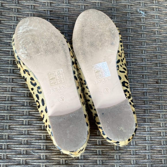 J Crew Leopard Flats 6.5 - Picture 5 of 8